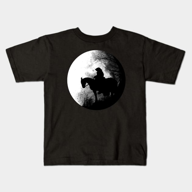 Dark Rider Kids T-Shirt by McGFX